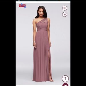 David’s Bridal bridesmaids dress.